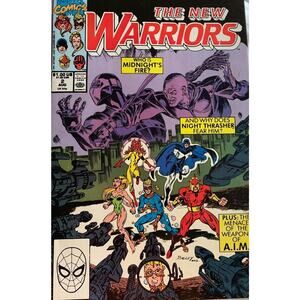 Vintage The New Warriors Comic‎ Book